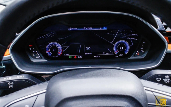 Audi Q3 cena 134444 przebieg: 43000, rok produkcji 2019 z Urzędów małe 781